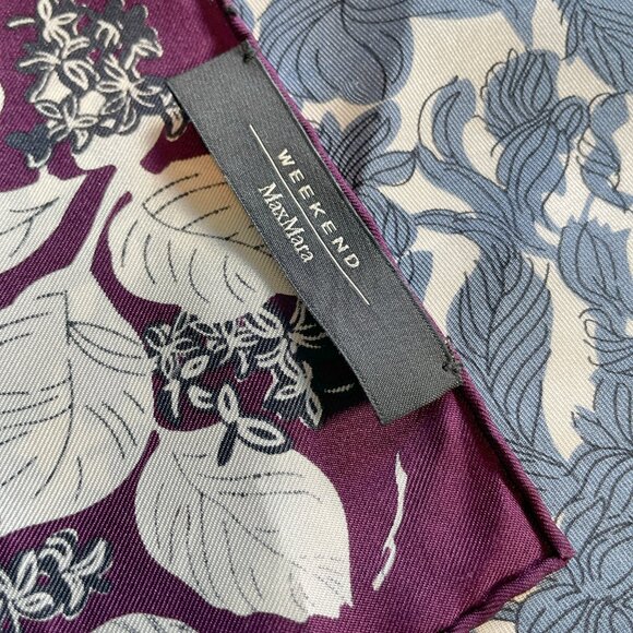 Vintage Weekend Max Mara Silk Scarf - Picture 13 of 14